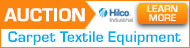 Carpet Textile Equipment Live & Online Auction